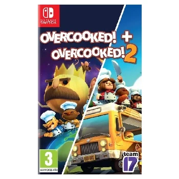 Team17 Software Overcooked Plus Overcooked 2 Nintendo Switch Game